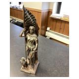 Lady justice 14 1/2 tall statue