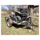 Yamaha grizzly 664 four wheeler 4 x 4 on command