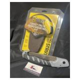 Strut turkey tail in Beard mounting kit and NWTF