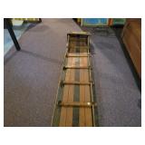 Vintage wooden tobaggon