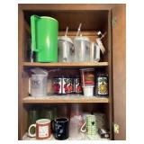 Contents of cupboard