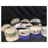 Assorted Garst Seeds Hats