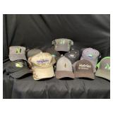 Collection of Nutrien hats