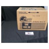 Case of Parts Master  10W-30 all weather motor oil