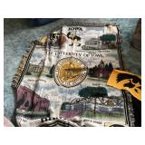 Iowa Hawkeye blankets