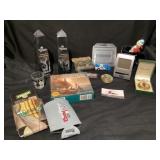 Assorted collectible items