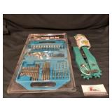 45 piece power bit set and a one and a quarter