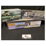 Collection of Kent feed diecast trucks