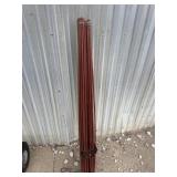 Electric fence stakes