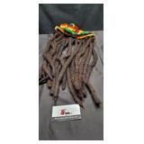 Jamaican dreadlock hat