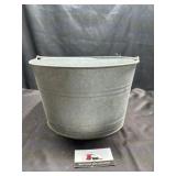 Galvanized bucket