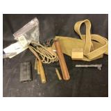 Colt 45 barrel, ammo misc