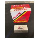 Federal 12 gauge ammo