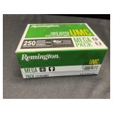 Remington 380 Auto.   250 rounds