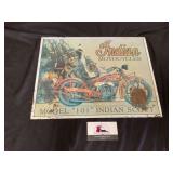 Indian Motorcycles metal sign