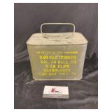 Military 240 cartridges cal .30 ball ammo