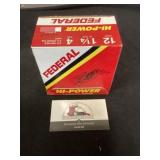 Federal 12 gauge ammo