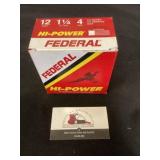 Federal 12 gauge ammo