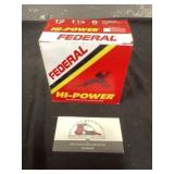 Federal 12 gauge ammo