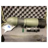 Meopta spotting scope in pelican case