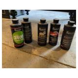 Various hand gun powder