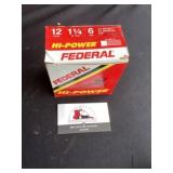 Federal 12 gauge ammo