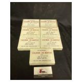 Caliber .30 Match ammo cartridges