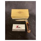 Handmade Moki folding knife