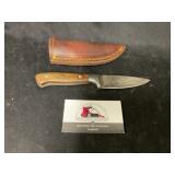 Damascus steel knife