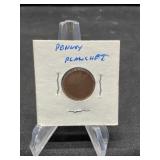 Cent Planchet Raised Rim