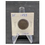 1855 Half Cent