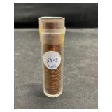 1954S Lincoln Cent BU Roll