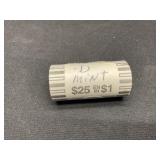 2000 Sacagawea Dollars Bank Rolled D Mint