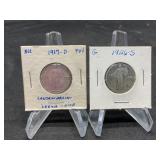1917-D & 1926-S Standing Liberty Quarter