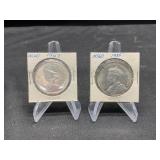 Two Canada Silver $1