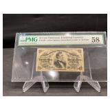 Twenty Five 3rd Issue Fractional Currency