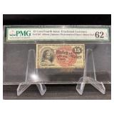 Fifteen Cent Fourth Issue Fractional Currency