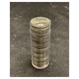 1964 Washington Quarter BU Roll