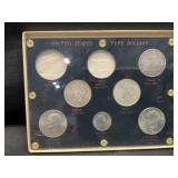 Dollar Type Set w/6 Coins w/1877S Trade $1