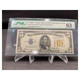 $5 North Africa 1934S Silver Certificate