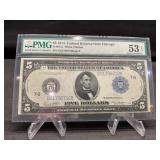 1914 $5 Chicago FRBN