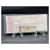 Dubuque & Sioux City Script & Bond Coupon