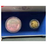 1987 US Constitution Coins Silver Dollar and F