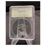 1944S Dime PCGS MS65