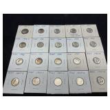 20 Roosevelt Dimes 1946-1947