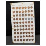 Set of Lincoln Pennies 1934D-1958D UNC