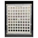 Set of Roosevelt Dimes 1946-1974S UNC