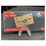 Fractional Currency Three Cents