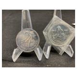 Two American Prospector 1 Troy Oz Coins