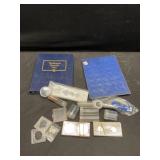 Bag Of Misc Coin Holder & Supplies